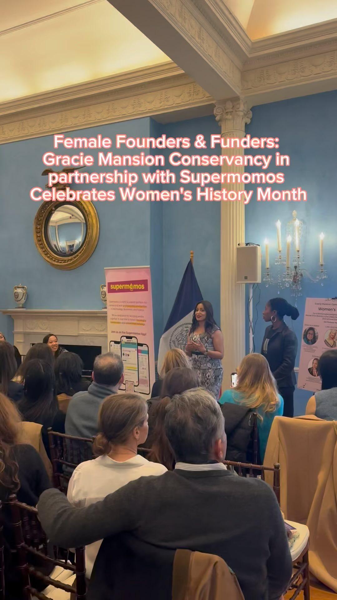 Female Founders & Funders: Gracie Mansion Conservancy in partnership with Supermomos Celebrates Women's History Month with Guest Speaker Pauline Brown (Former Chairman of LVMH USA, Board Member of Neiman Marcus Group) 💐 Huge thank you to Gracie Mansion Conservancy team for the hospitality 🩷
#GMC #Supermomos #PaulineBrown #Femalefoundersandfunders